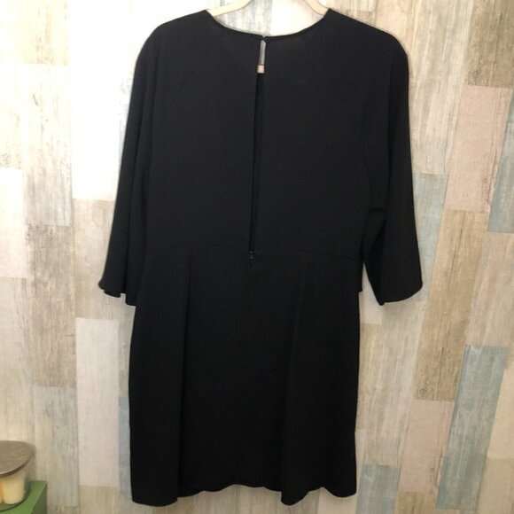 TOPSHOP LBD Waist Tie Mini Dress - Whimsigoth - Picture 3 of 7